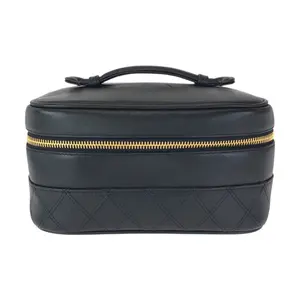 Pre-owned CHANEL Lambskin Tote Bags vanity bag