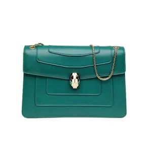 Pre-owned Bvlgari 【Diz】Serpenti Forever Accordion Horizontal 28 With Handle