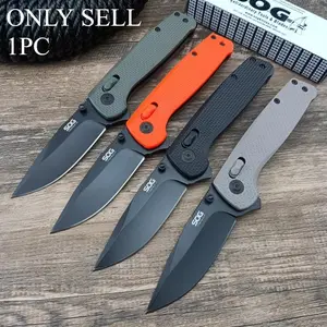 High-Quality Outdoor Pocket Folding Knife, D2 Blade, Nylon Fiber Handle, Camping Survival Multi-Tool, Edc Tool, Jungle Use, Tactical Knives