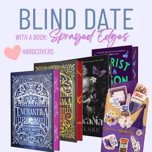 Blind Date with a "Sprayed Edge" Book: Includes swag such as cute pens, highlighters, scrunchies, and lots of stickers.