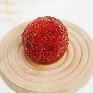 Simulated Yangmei Maltose Stress Relieving Toy - Sensory Soft Ball for Adults & Children Party Gifts Prank Squeeze Anti-Anxiety Hand Pressure Reducer Stress Relief