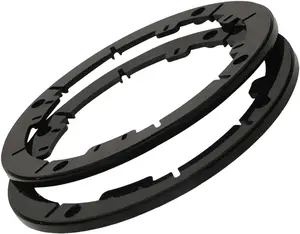 AI 6.5" & 6.75" Stackable Speaker Extension .25" Pair Packed Black