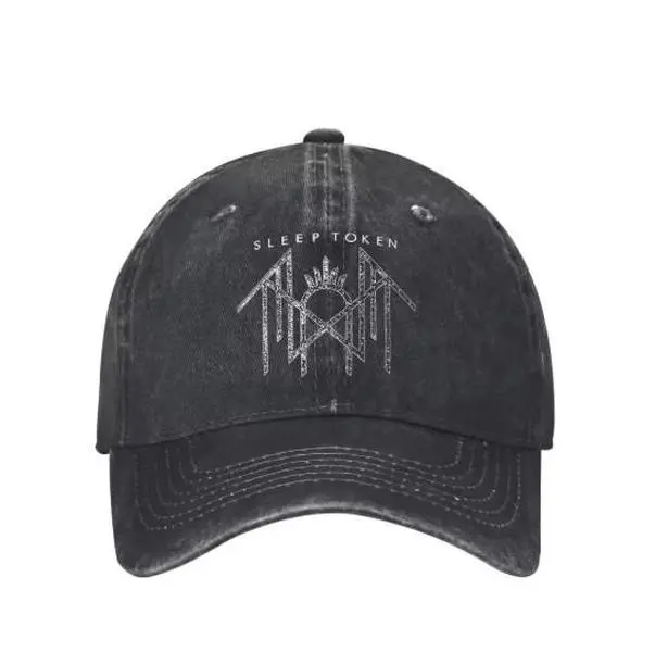 Sleep Token Cotton Baseball Cap Unisex Rock Metal Adjustable Sun Protection