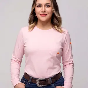 Women's Work Wear Pullover FR Shirt