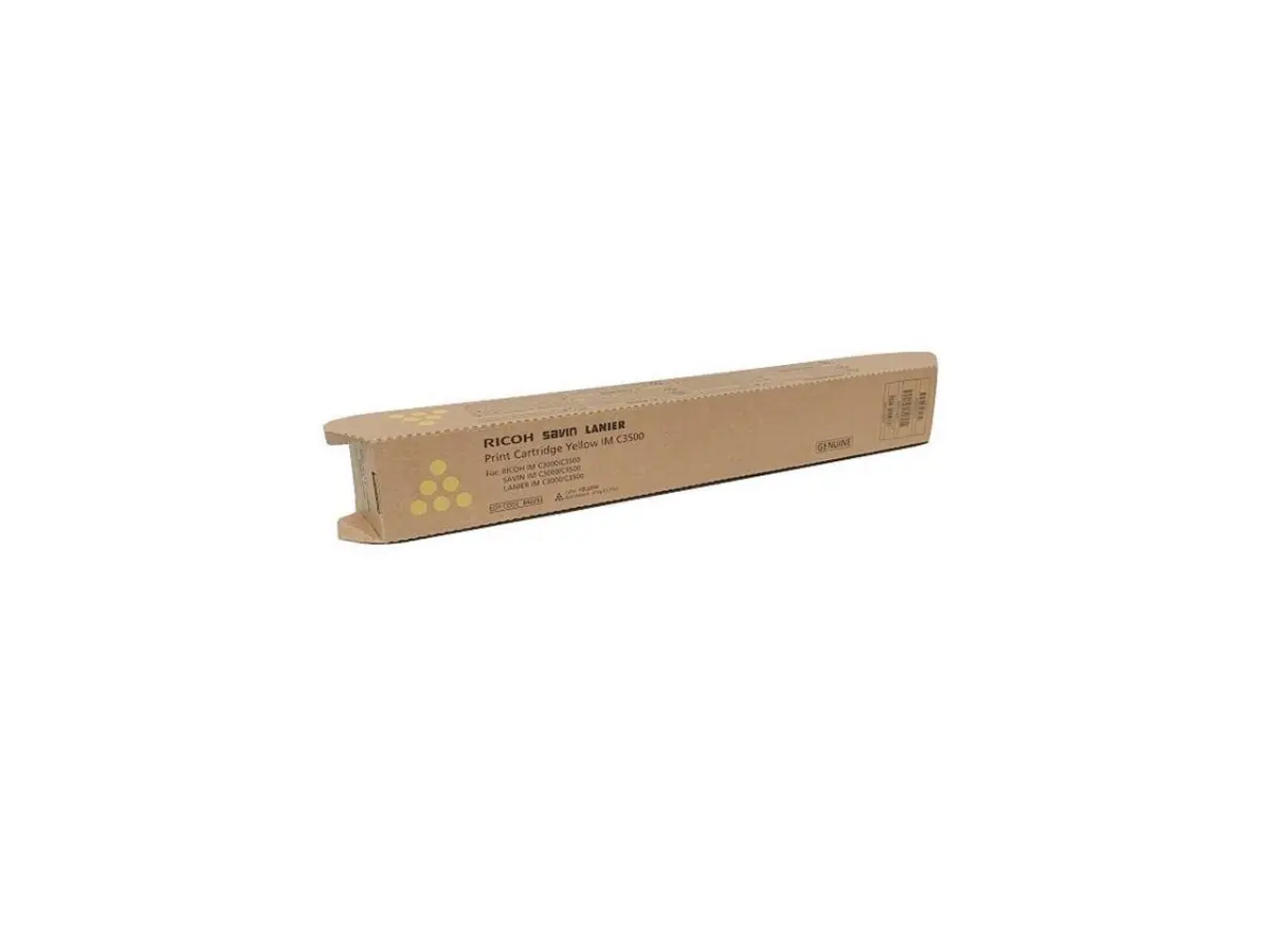 Ricoh RIC842252 19000 Pages 3000 & 3500 Laser Toner Cartridge, Yellow