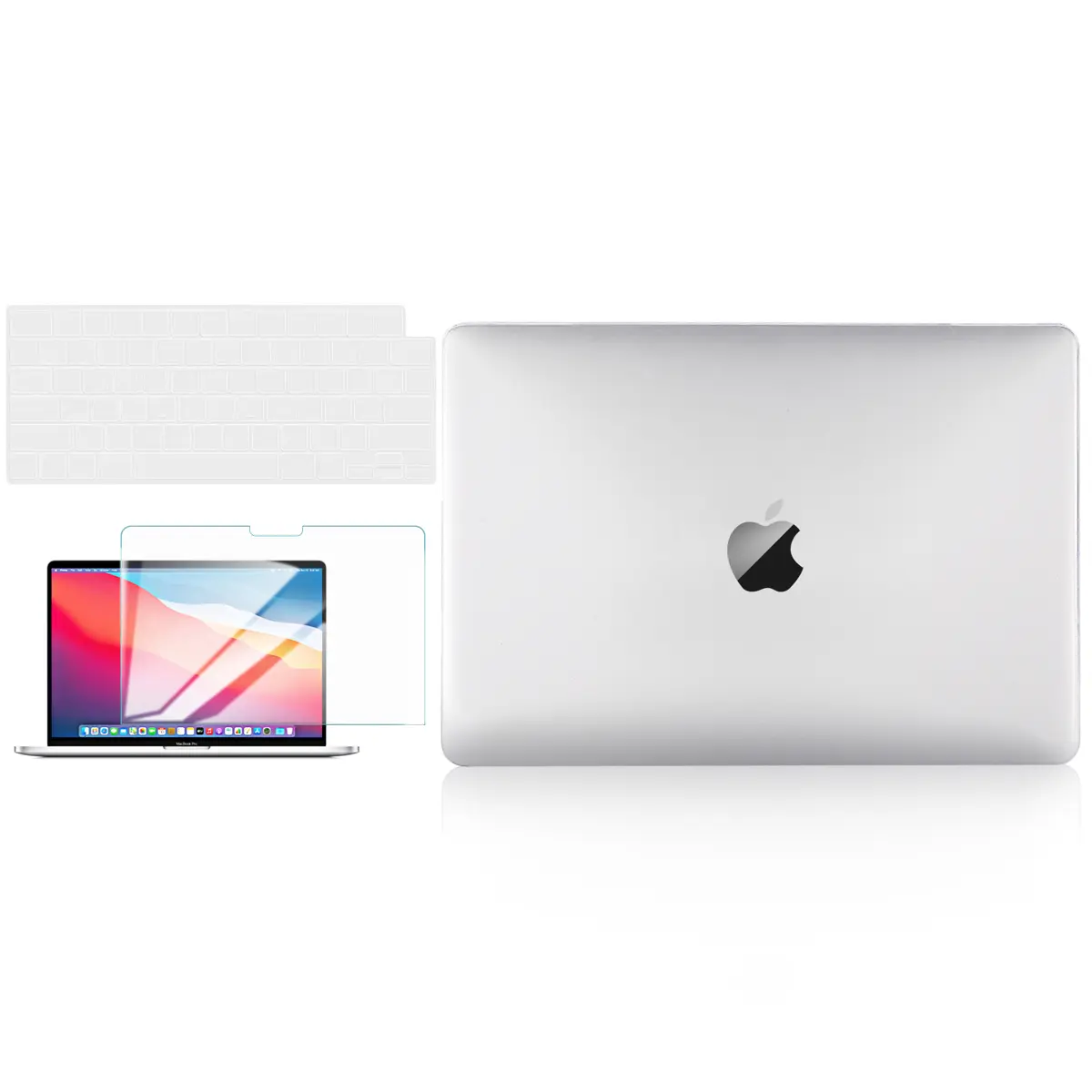 Techprotectus Colorlife Hardshell Case for Apple 16" MacBook Pro 2021, Crystal Clear
