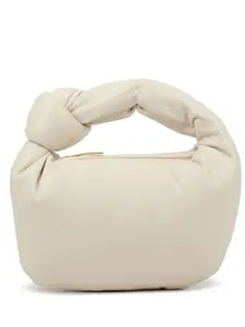 Trendy New Down Handbag with Knot Design, Versatile Single Shoulder Cloud Bag for Women, Stylish and Practical Fashion Accessory