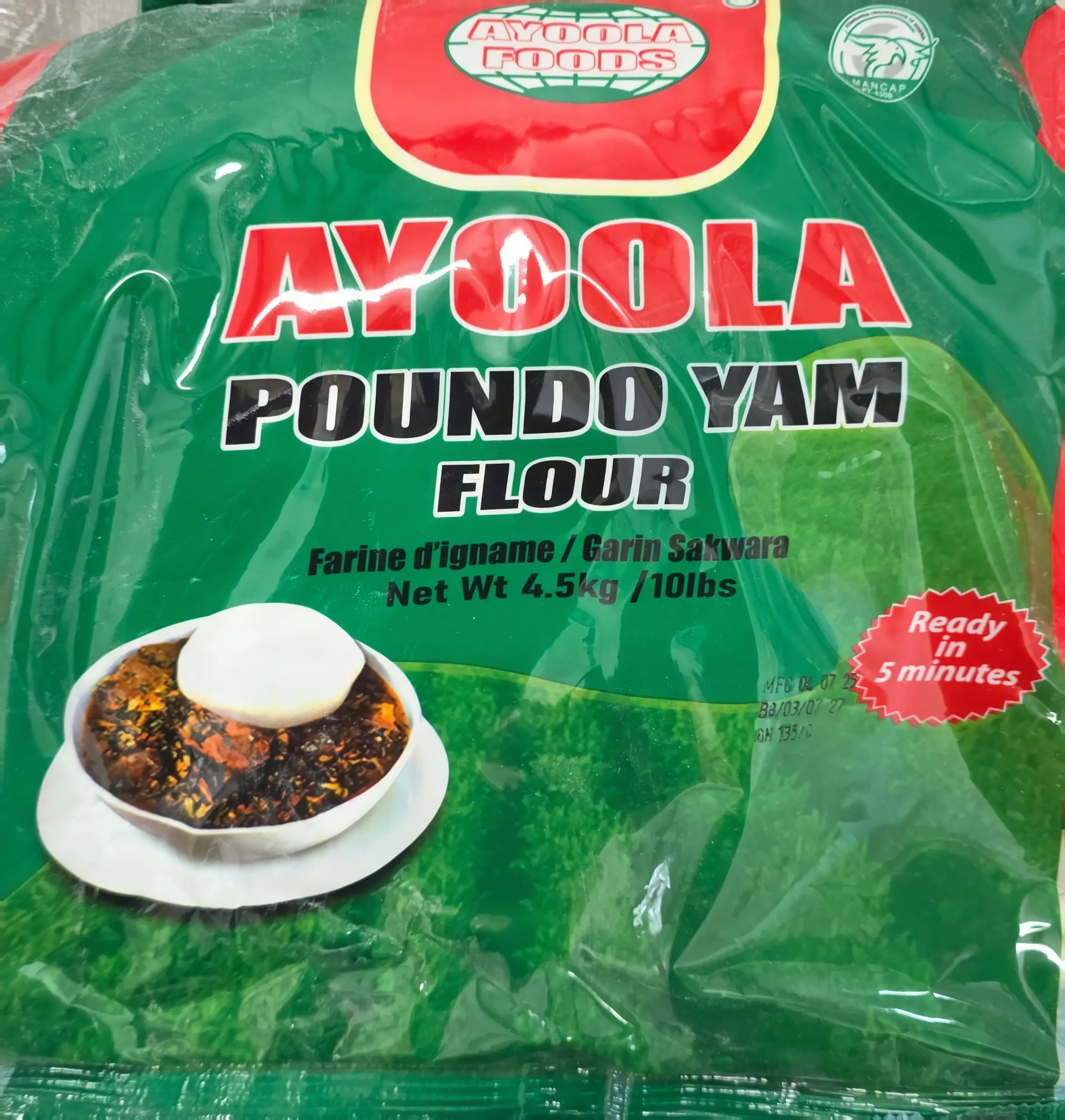 AYOOLA POUNDO YAM / THE REAL POUNDO