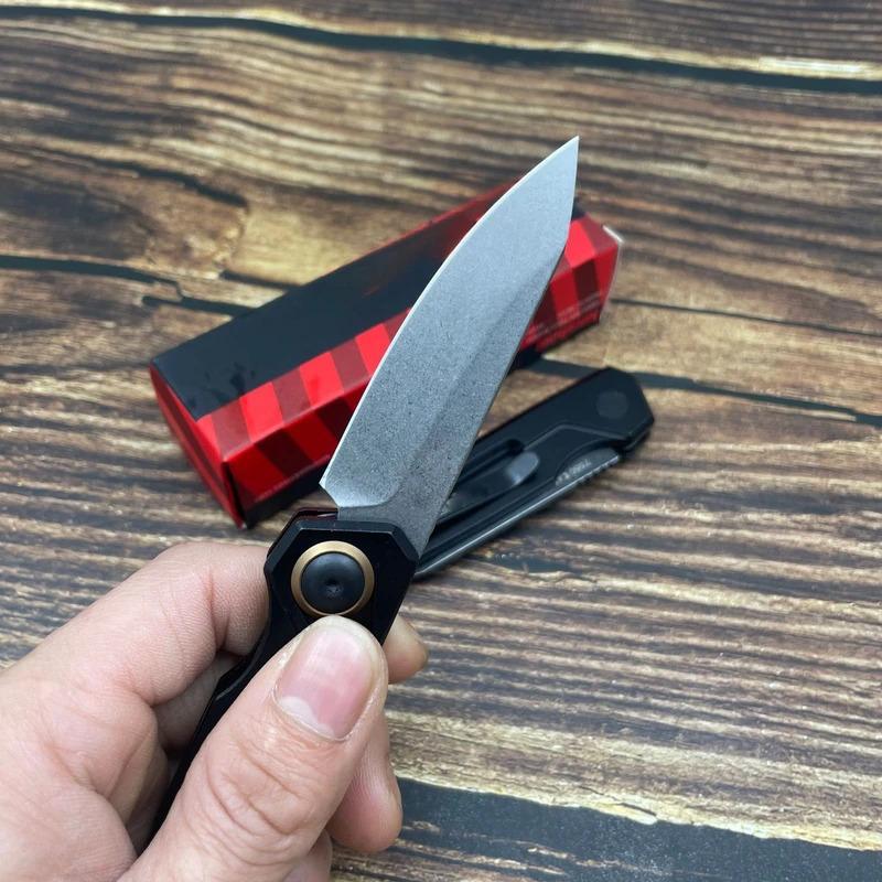 7550KS Folding Pocket Knife – Sharp Stainless Steel Blade, Lightweight & Portable EDC Tool with Non-Slip Handle, Ideal for Camping, Everyday Tasks, Outdoor Cutting & Fruit Prep