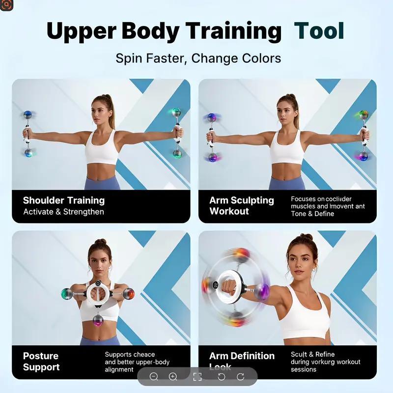 Grip Strengthener for Men and Women, Chest and Arm Trainer, 360° Rotating Wrist & Forearm Trainer,Upper Body Strength Tool for Arms Shoulders Chest, Portable Home Gym Fitness Equipment,Hip Thrust Machine Lifting Straps Dumbbells Adjustable Dumbbells Waist Grip Strengthener for Men and Women, Chest and Arm Trainer, 360° Rotating Wrist & Forearm Trainer,Upper Body Strength Tool for Arms Shoulders Chest, Portable Home Gym Fitness Equipment,Hip Thrust Machine Lifting Straps Dumbbells Adjustable Dumbbells Waist