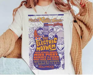 Rock 'n' Roller Coaster Starring The Muppets Poster Shirt