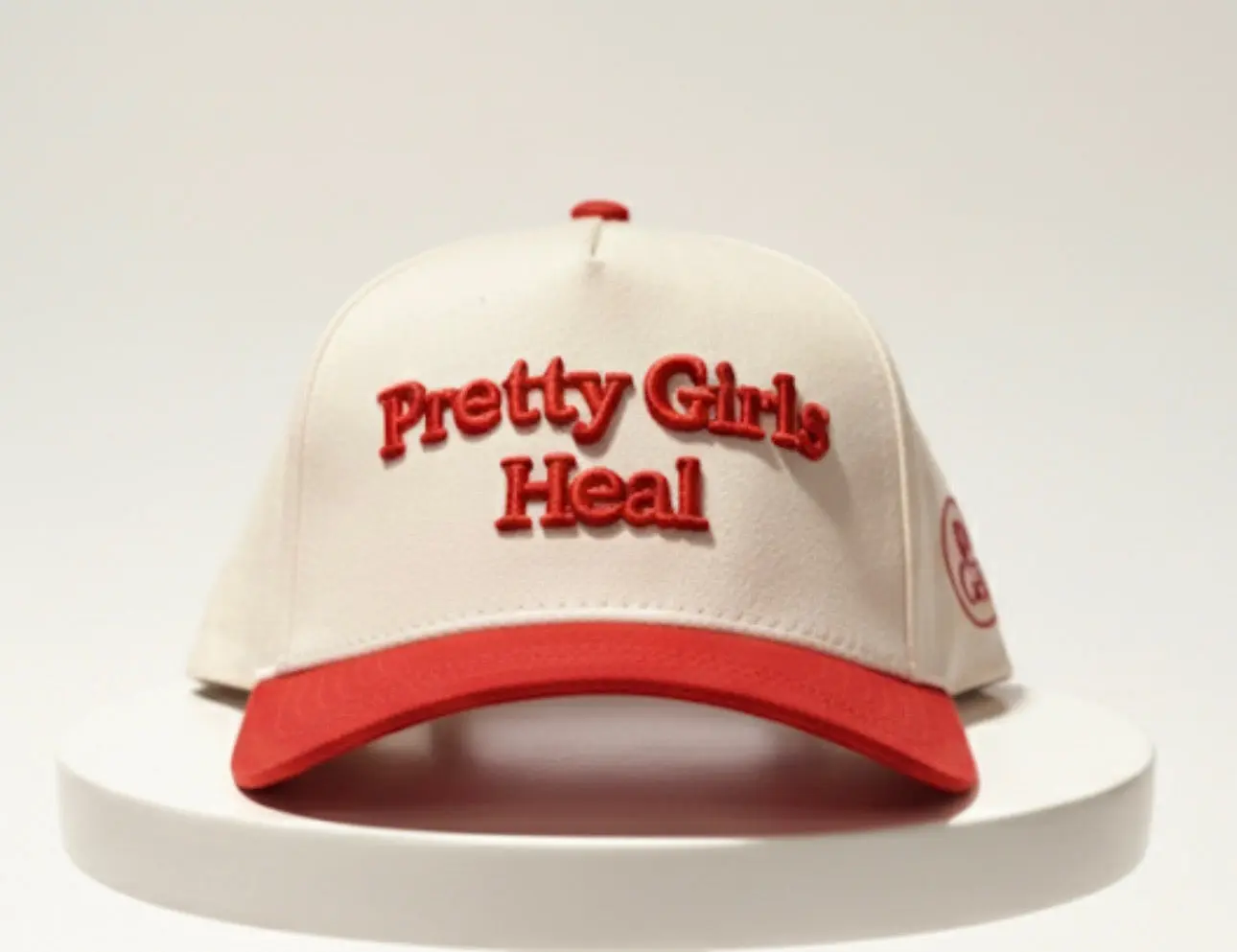 Pretty Girls Heal Embroidered SnapBack