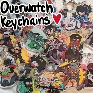 24 Styles (NOT COMBO 24) Overwatch Acrylic Keychains