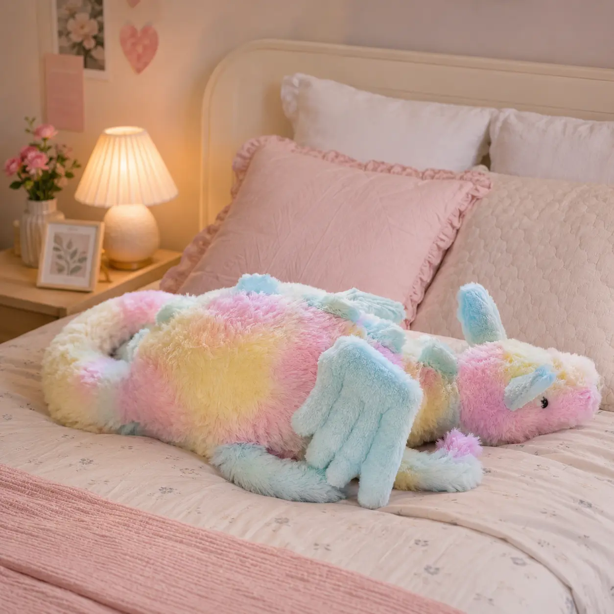 Jellycat Dragon Plush 50cm – Ultra Soft Stuffed Dragon Toy, Large Plush Animal, Cute Gift for Kids & Adults, Collectible Plush