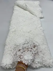 White Cord Guipure Lace