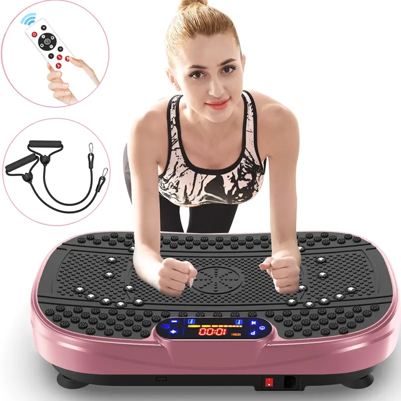 【SAVEYOUR】 Vibration Plate Exercise Machine - Multifunctional Fitness Equipment for Workout, Home Gym Cardio Gear with Digital Display, 330LBS Max Capacity, Exercise Equipment For Home