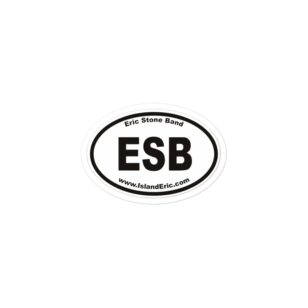 Eric Stone Band Stickers