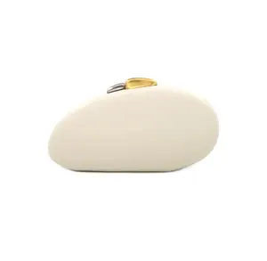 Paulina Clutch, Beige
