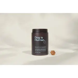 Dog is Human Daily Multivitamin for Dogs (Chicken Flavor) Human-grade, Vet-formulated, Made in Vermont