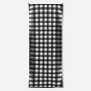 Nomadix Original Towel | Quick-Dry Beach Towel | Sand-Resistant | Gingham Black Design