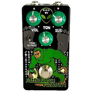 Interstellar Audio Machines Fuzzsquatch Fuzzdrive Pedal *USA Small Business*
