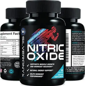 Extra Strength Nitric Oxide Booster - 3X Strength L-Arginine AKG & Citrulline Malate - Men & Women Premium Pre Workout Nitric Booster - Natural Energy & Muscle Support, Bottled in USA - 60 Capsules