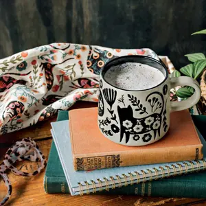 Black Cat Coffee Mug
