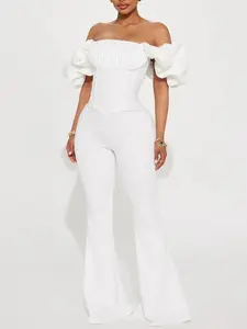 Dreaming In Ruffles Jumpsuit - White
