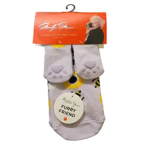 Marilyn Monroe Matching Pet & Owner Low Cut Socks-Purple