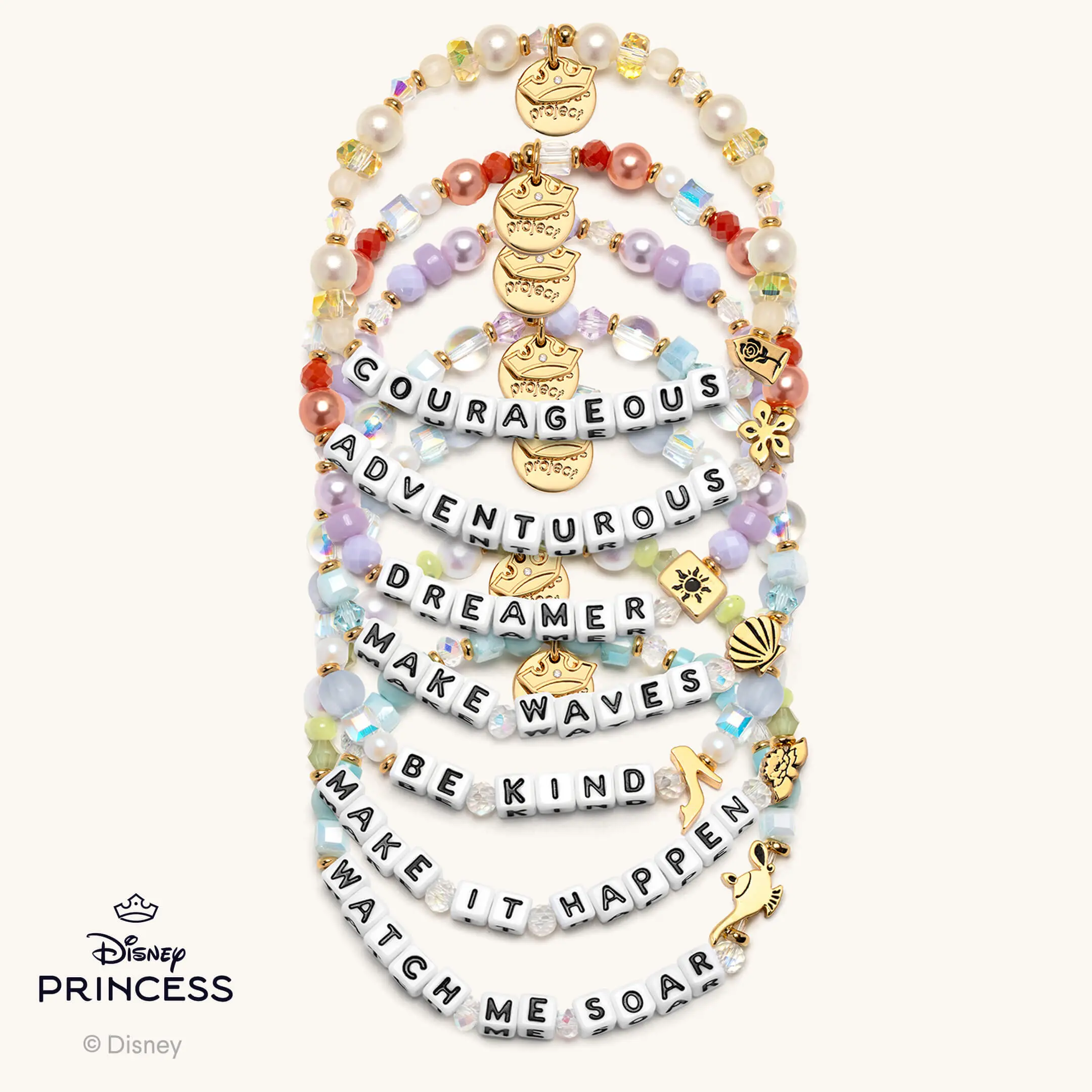 Little Words Project x Disney Princess Beaded Jewelry Bundles for Women Little Words Project x Disney Princess Beaded Jewelry Bundles for Women