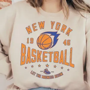 Vintage New/York Knick T-Shirt - Hoodie