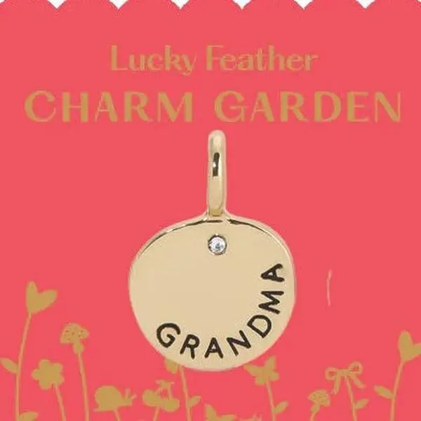 Charm Garden Charm - Grandma - Gold