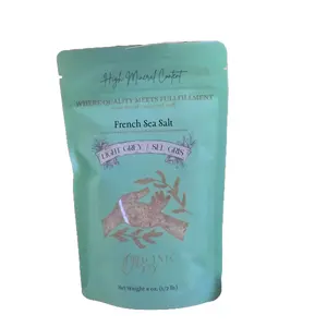 Organic Oasis French Sea Salt - High Mineral Salt - Hydration  -  Organic Natural - Mineral Sea Salt - Flavor Savory - Healthy