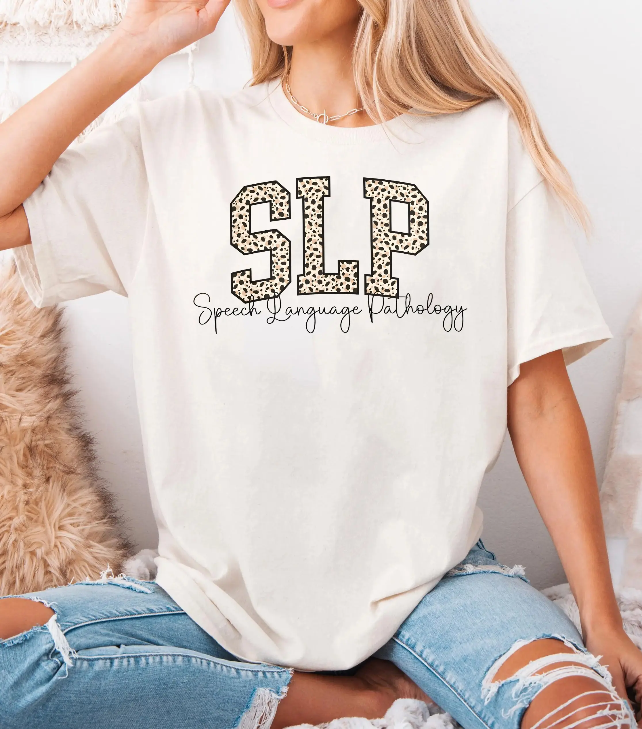 Speech Therapy T-Shirt or Sweatshirt , SLP shirt , Speech Language Therapist Shirt , Speech Language Pathology Sweatshirt SLP Gifts Speech Cotton