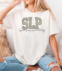 Speech Therapy T-Shirt or Sweatshirt , SLP shirt , Speech Language Therapist Shirt , Speech Language Pathology Sweatshirt SLP Gifts Speech Cotton