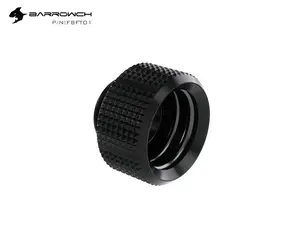 Barrowch G1/4 Push-in Fitting OD 14mm Rigid Tubing - Black