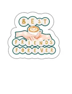 BFF & Coffee sticker (1piece)