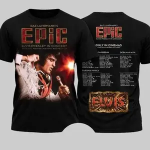 Elvis Presley in Concert 2026 T Shirt/Hoodie 3QA HEA
