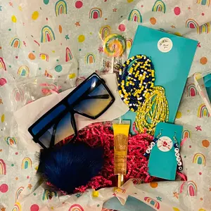 Candi Land Box Blue/Yellow