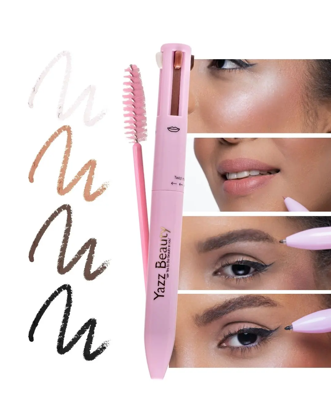 4 in 1 makeup pen nude color