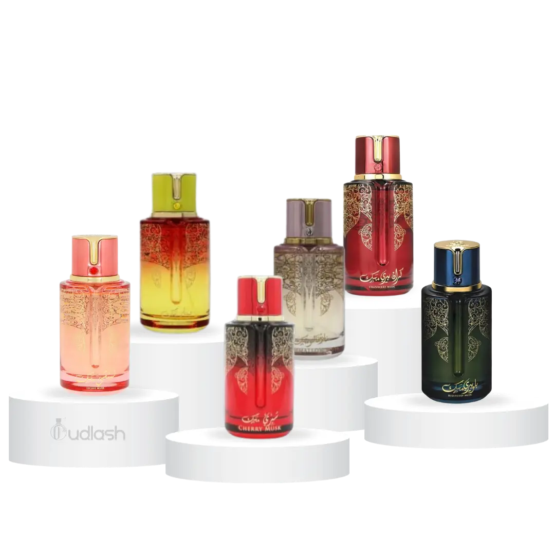 Arabiyat Prestige Unisex Eau De Parfum (100 ML) - Fruit Musks Full Set Mix (Blueberry, Cranberry, Cherry, Pear, Marshmallow, Lychee) with Blueberry-Blackberry & Freesia Notes, Perfume for Sale