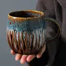 20oz Coffee Cup Microwave & Dishwasher Safe, Glazed Ceramic Mug for Home Office Use, Durable and Stylish Drinkware