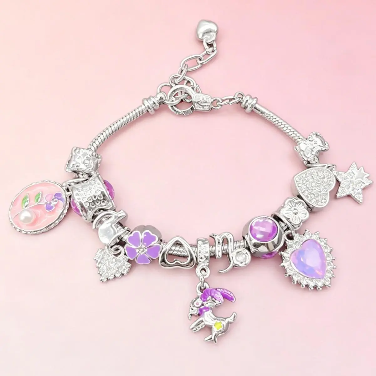 Silver Women Bracelet｜Cute Birthday Favor Jewelry Gift for Women