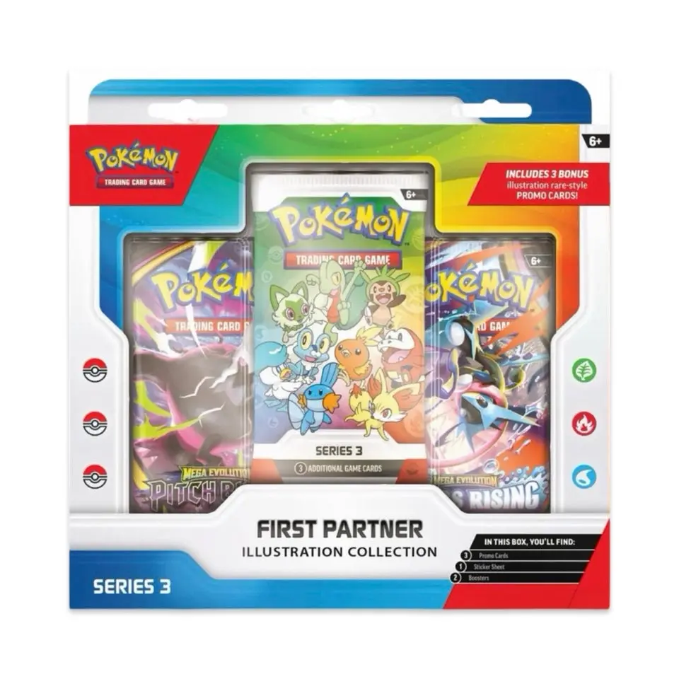 Series 3 First Partner Illustration Collection Pokemon Trading Card Game