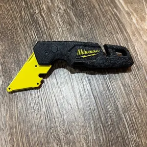 Textured yellow Milwaukee fastback