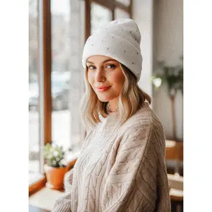 Cutie Rhinestone Beanie