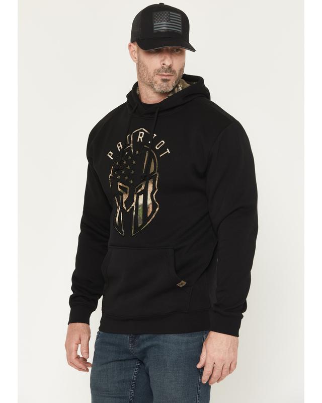 Buckwear Men's Camo Sparpatriot Hooded Sweatshirt Big - 6951-Big