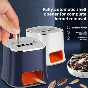 Automatic Sunflower Seed Sheller with Electric Shell-Removal Design - Multi-Purpose ABS Kitchen Utensils, Vegetable Dicer, Kitchen Gadget, Peelers for Sunflower Seeds
