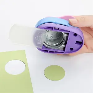 9/16/25/38/50mm Random Color Circle Punch DIY Embossing Punches Scrapbooking Machine Paper Cutting Hole Punch Rounder Cutter Circle Cutters