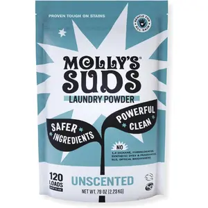 Original Laundry Detergent Powder| Clean Laundry Detergent Powder for Sensitive Skin| Simple, Effective Ingredients, Stain Fighting| 120 Loads (Unscented)